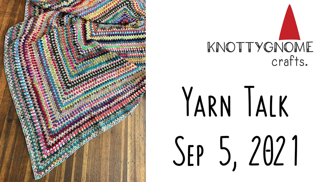 knottygnome crafts Yarn Talk: Miss Babs cardigan, Hello Yarn Handspun, Giant Granny Rectangle