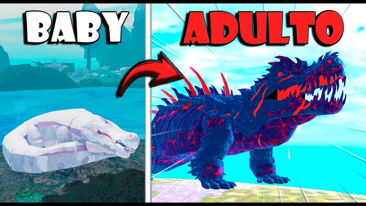 Sobrevivendo como Kaiju Crocodilo | Creatures of Sonaria - ROBLOX (PT-BR)