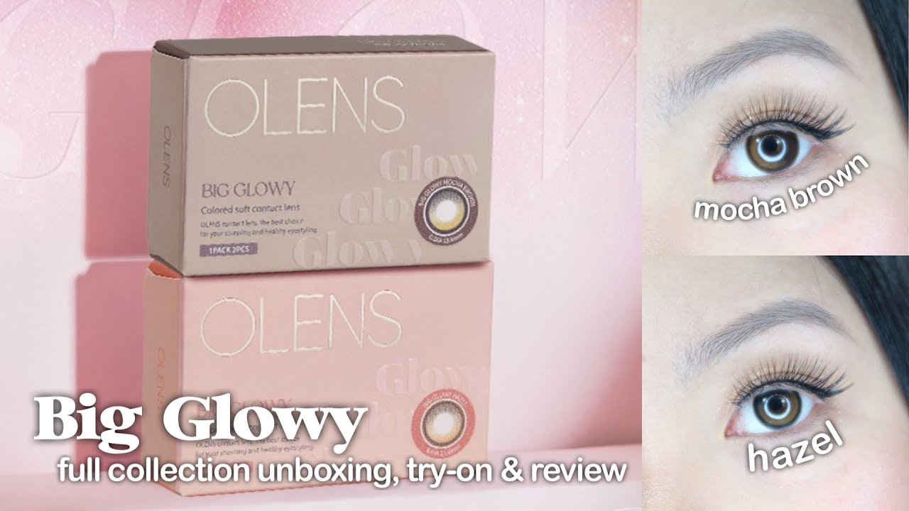 OLENS Big Glowy FULL COLLECTION | try on & review ✨🤎