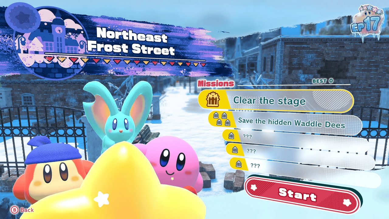 Kirby and the Forgotten Land - Northeast Frost Street | Episode 17 (4K 60FPS)