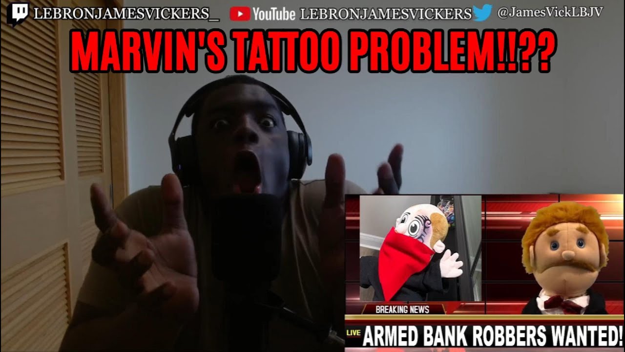 SML Movie: Marvin's Tattoo Problem! REACTION!!!
