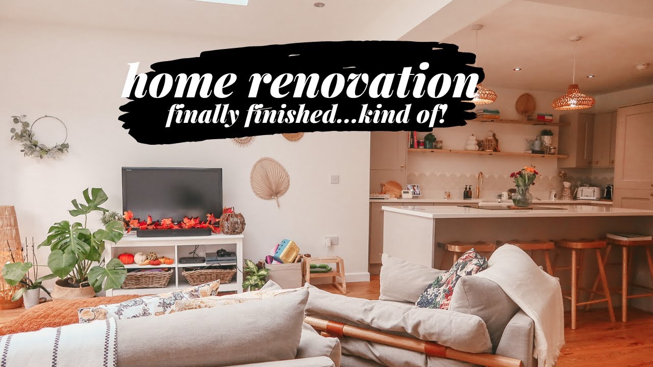 HOME RENOVATION UPDATE - FINALLY FINISHED! KIND OF!