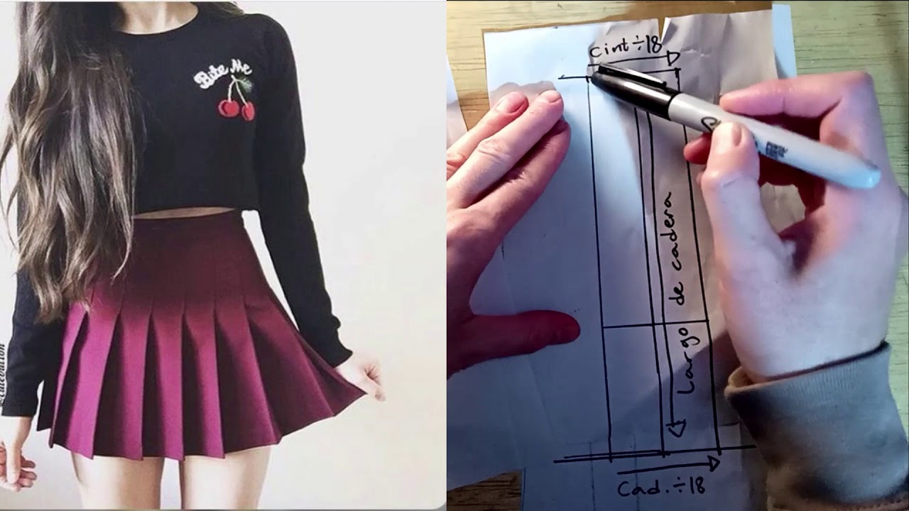 🥰 ¿Cómo hacer una falda de PASTELONES // TABLONES // PALETONES ✂️ Fácil y SIN PATRÓN