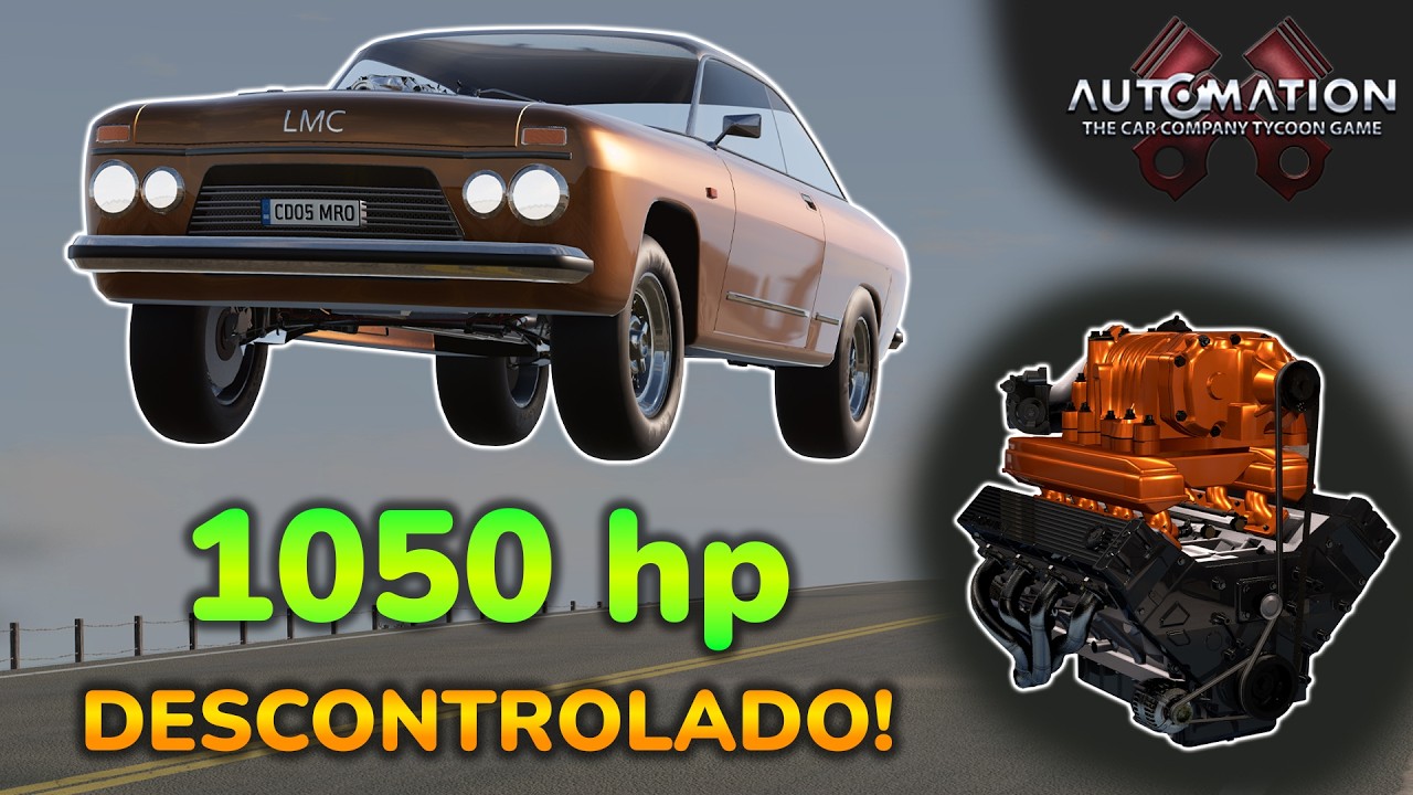 1050HP de PURO CAOS! | V8 8.2L Supercharged | Automation