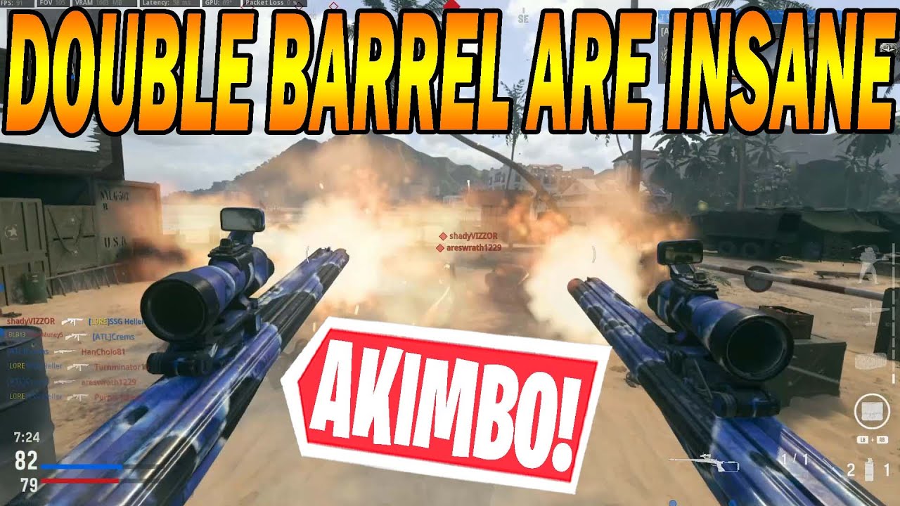 Akimbo Double Barrel Shotguns INSANE in Vanguard - Best Shot Gun Class