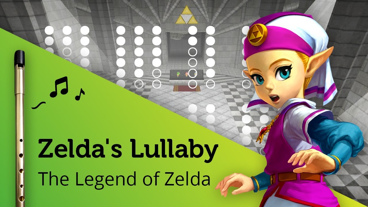 Zelda's Lullaby (The Legend of Zelda: Ocarina of Time) on Tin Whistle D + tabs tutorial