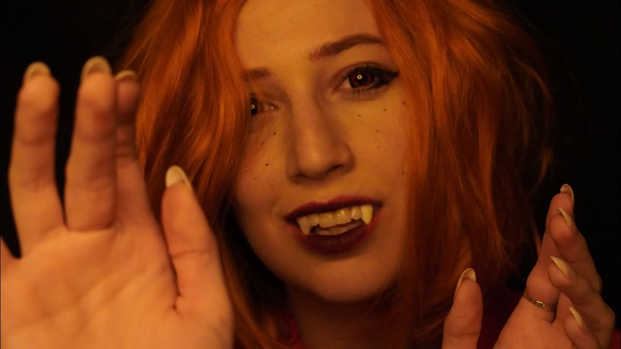 Fledgling Vampire Hypnotizes You • ASMR Roleplay • Hand Movements • Personal Attention • Halloween