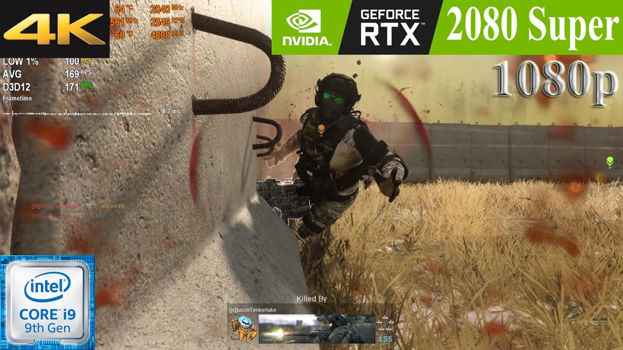 COD Warzone: RTX 2080 Super | 1080p | Ultra Graphics | 1.21 Patch | Gameplay Benchmark Battle Royale
