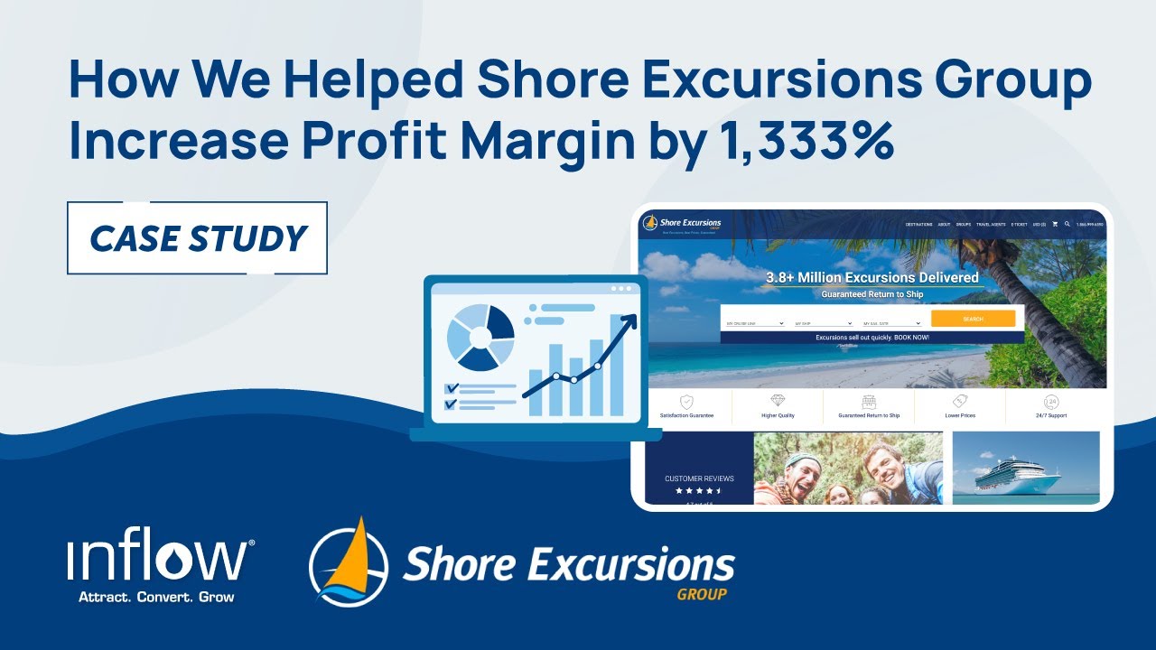 How Inflow Helped Shore Excursions Group Increase Profit Margins by 1,000%