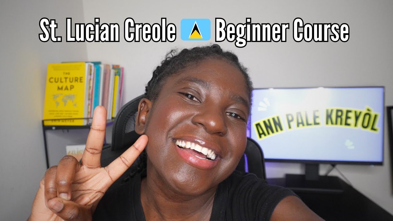 Trying a St. Lucian Creole course for the first time | Beginner Course