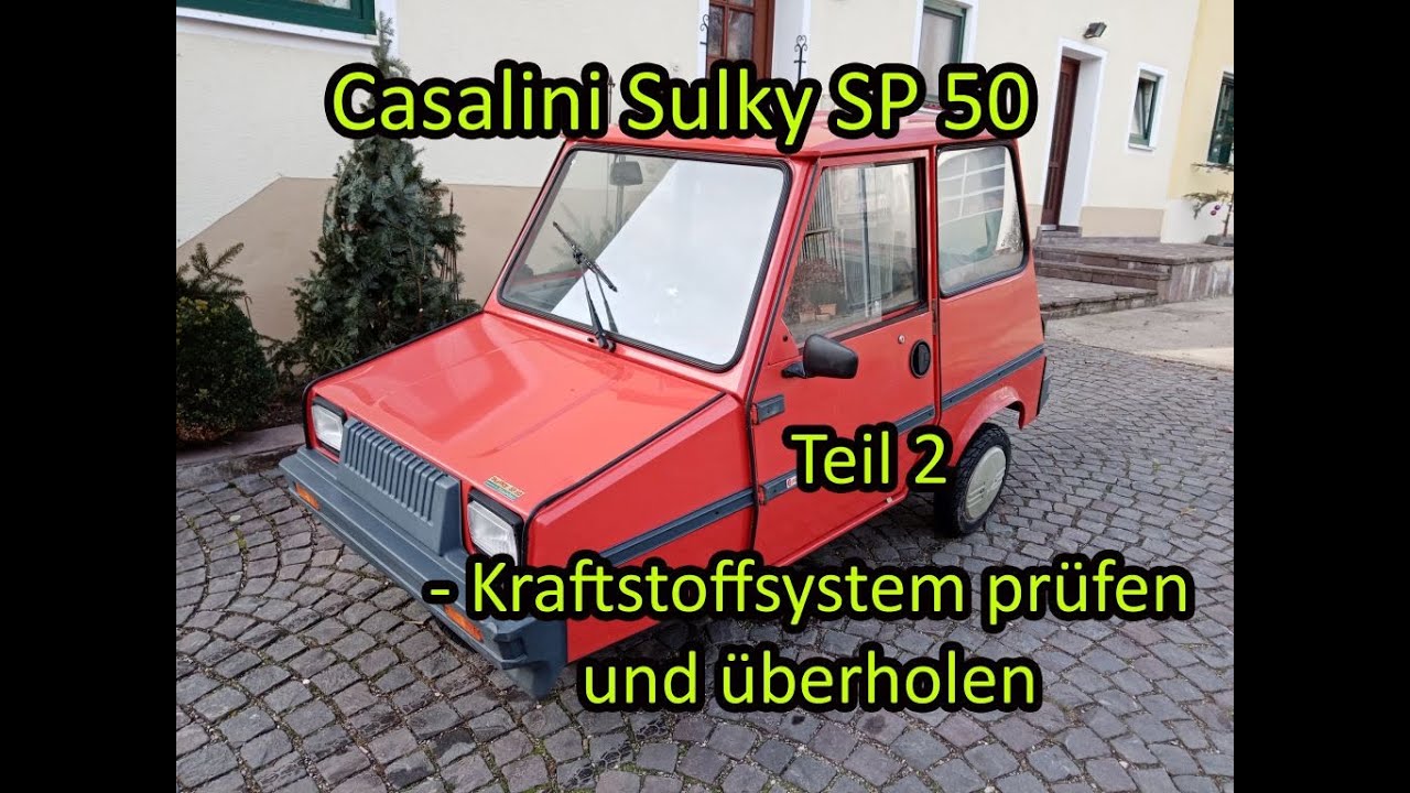 Casalini Sulky SP50 | Teil 2 | Treibstoffsystem prüfen und überholen