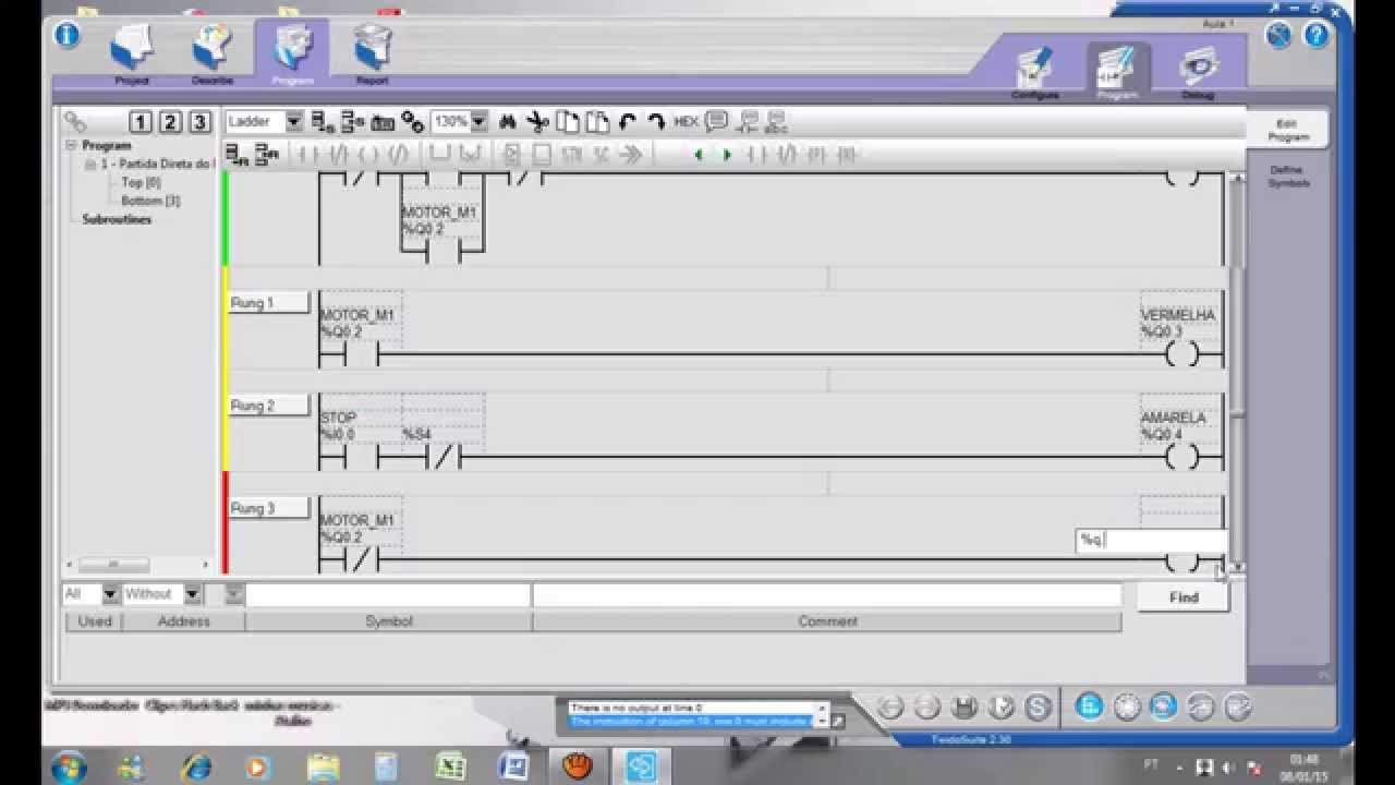 Tutorial Twido Aula Nº 1