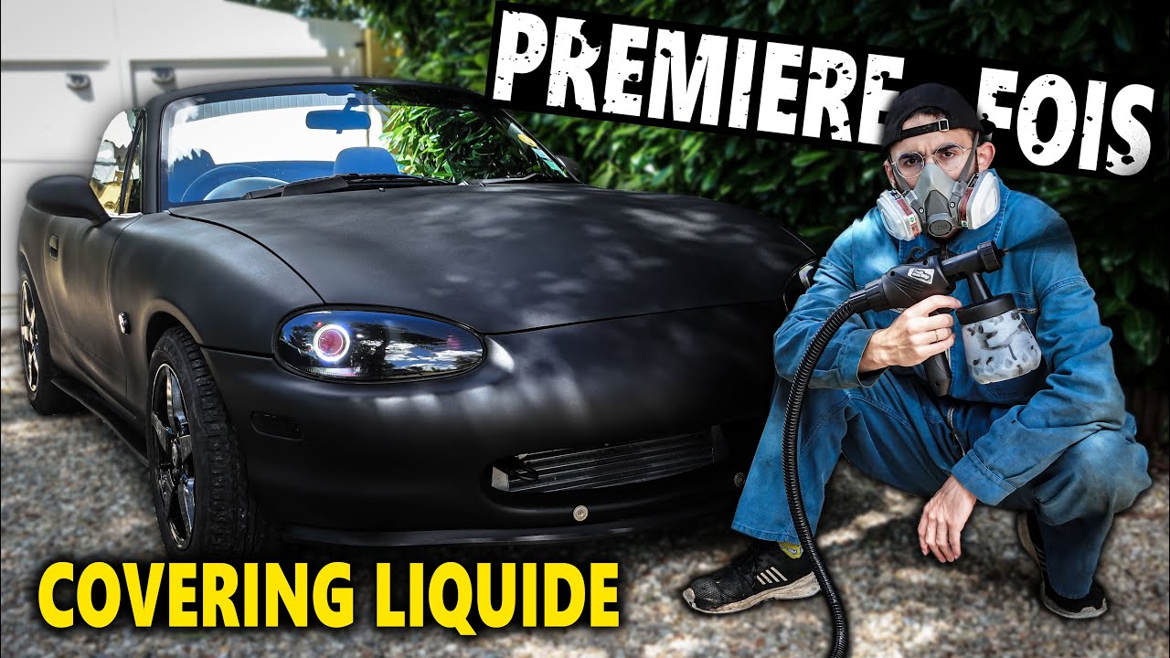 Je Repeins ma voiture SANS EXPÉRIENCE (FullDip MX-5)