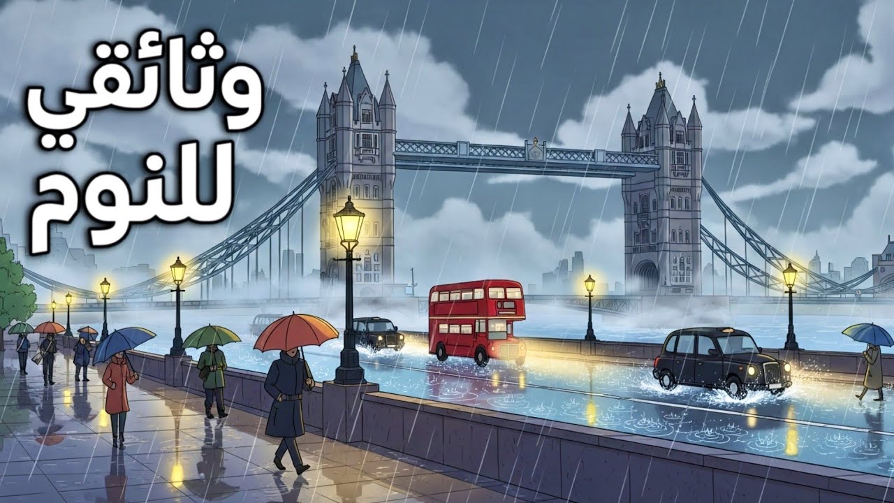 بين المطر والضباب في مدينة لندن | وثائقيات للنوم الهادئ