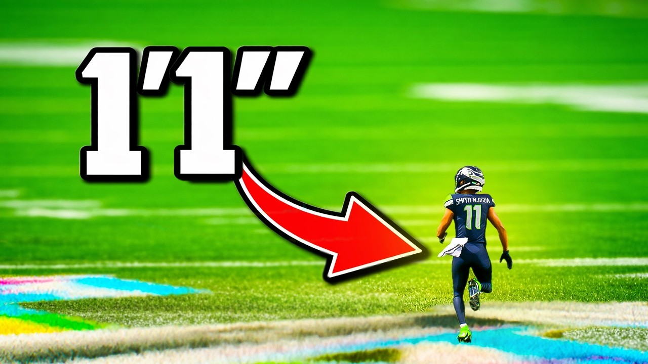 Madden, но номер на майке равен росту игрока.