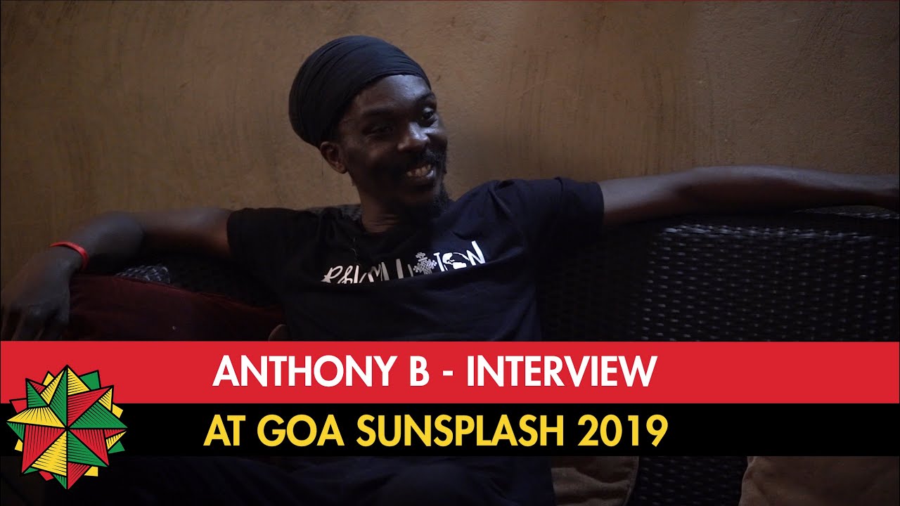 Interview with Anthony B (At Goa Sunsplash 2019)