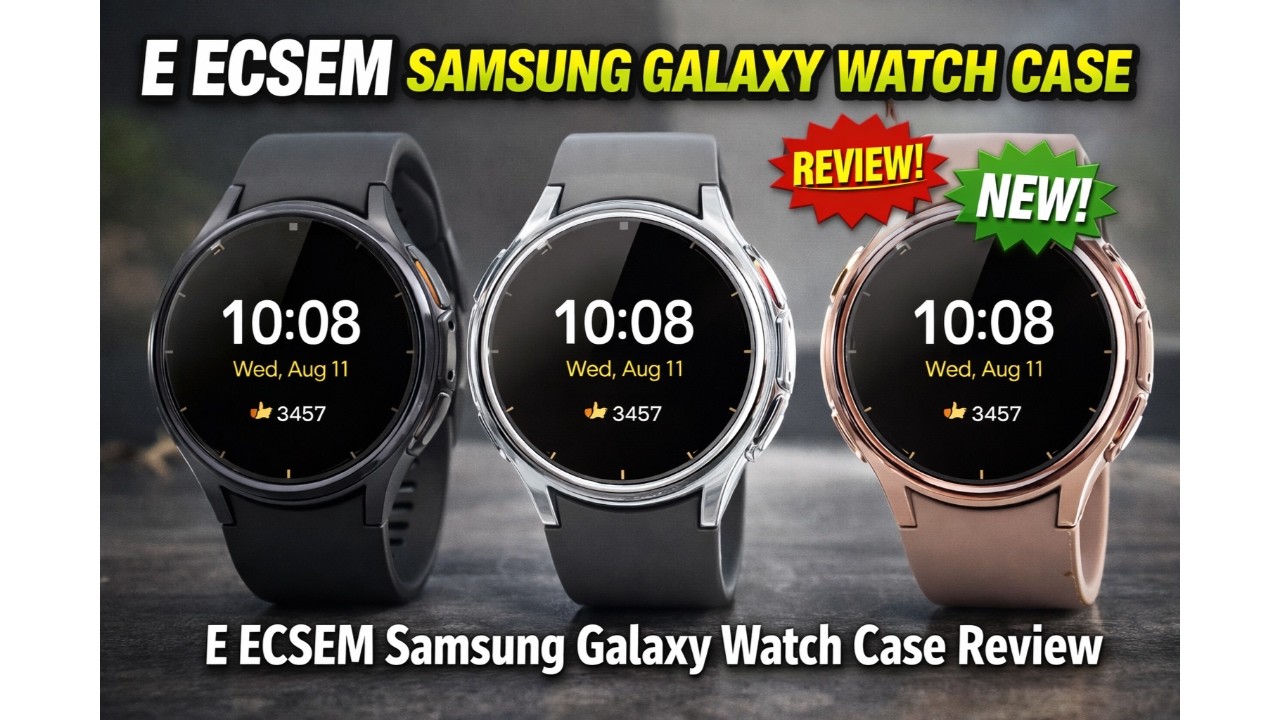 ⌚ E ECSEM Samsung Galaxy Watch Case Review 🛡️