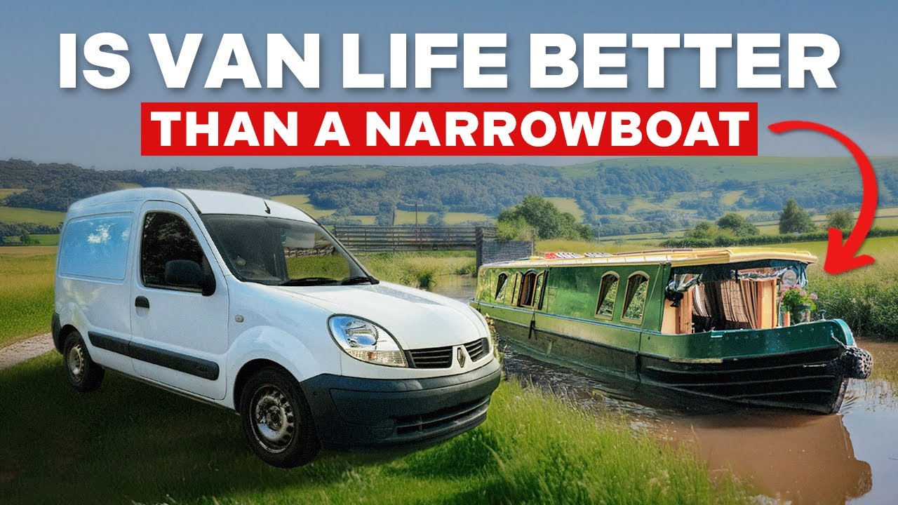 Is VAN LIFE Really Better Than Living In A Narrowboat?