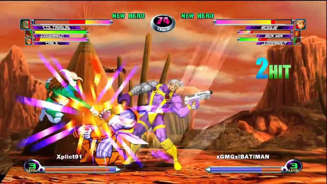 Marvel Vs Capcom 2 Challenge Private match: Xplict91 vs XGMGxIBATIMAN  and also the Rematch HD