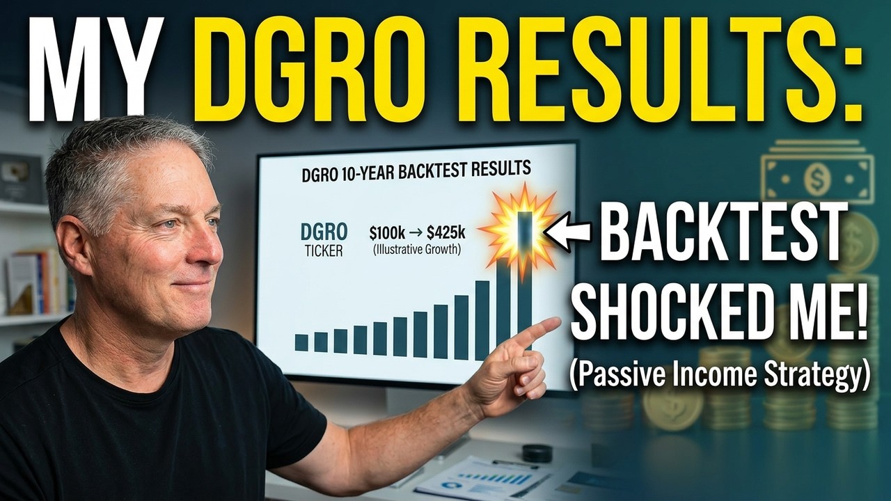 DGRO Passive Income Strategy | Backtest Results Shocked Me