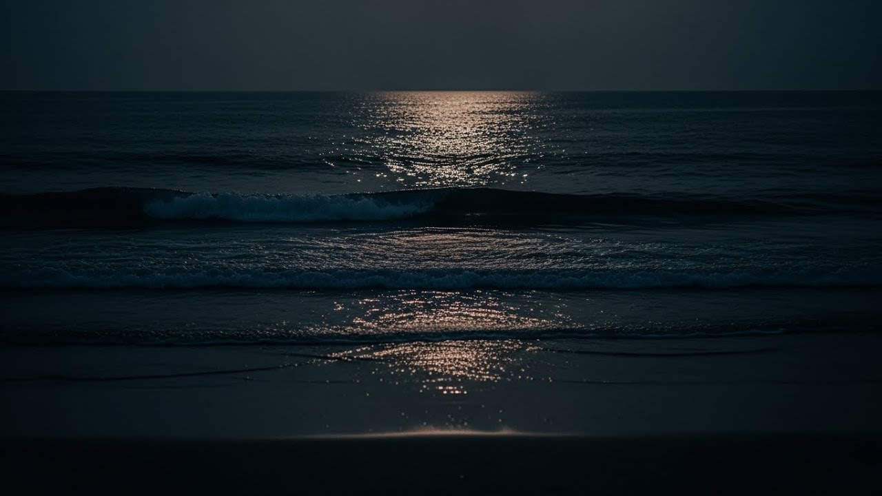 Wide Awake? 😴 Let These Night Ocean Waves Do the Work (LIVE)