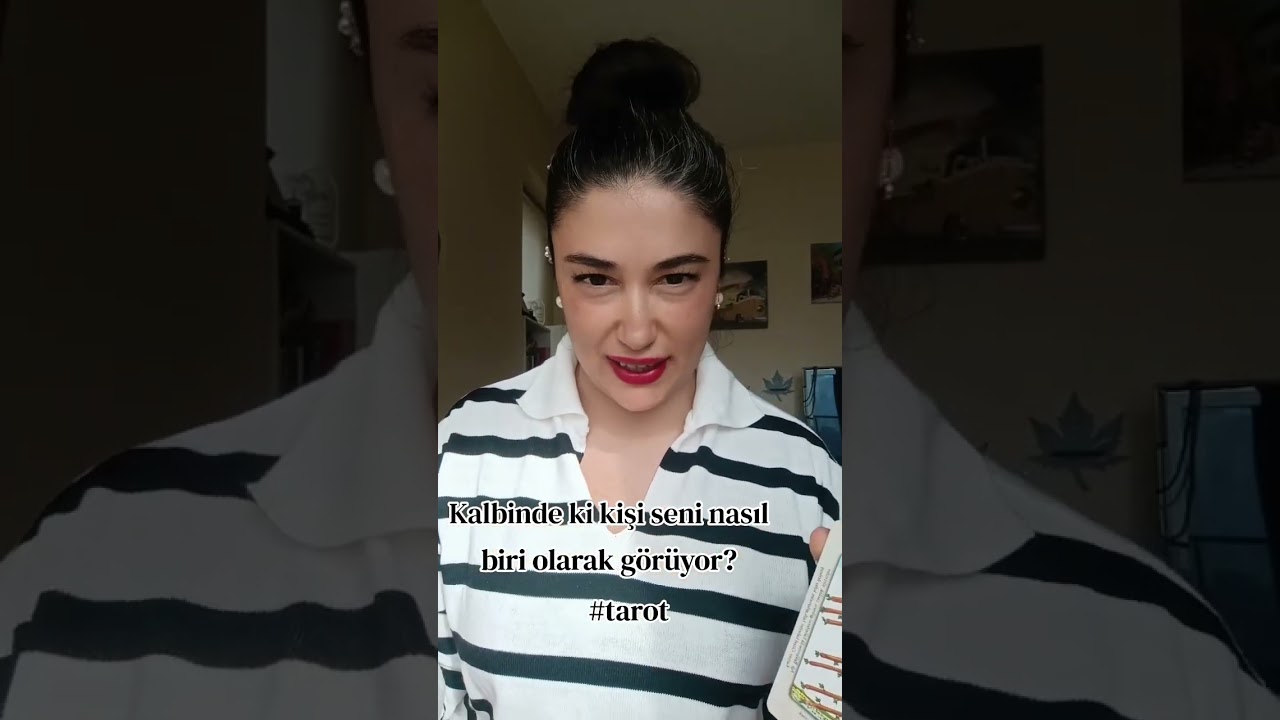 Kalbinde ki kişi seni nasıl biri olarak görüyor? Ve ne bekliyor? #tarot #keşfet #keşfetteyiz #love 