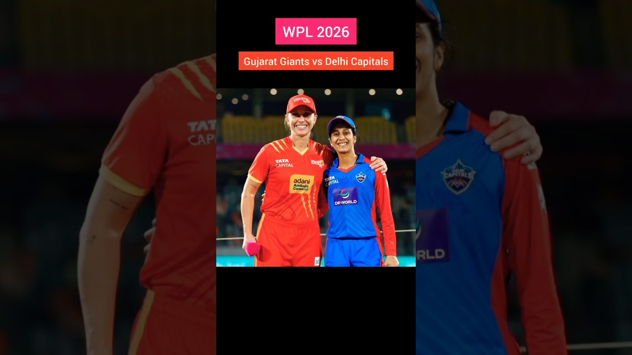 🧡 GG vs DC 💙 Match WPL 2026 