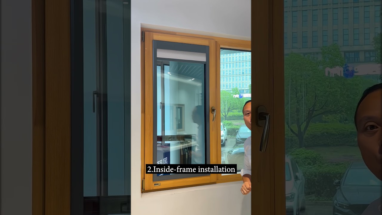 No Drill Motorized Curtains That Work With Inward Opening Windows  