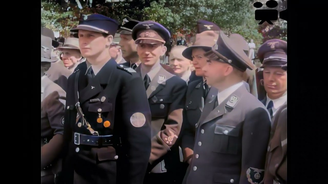 NORWAY 1943 nr. 12 Filmavisen, 28. Juni In 4K Color.