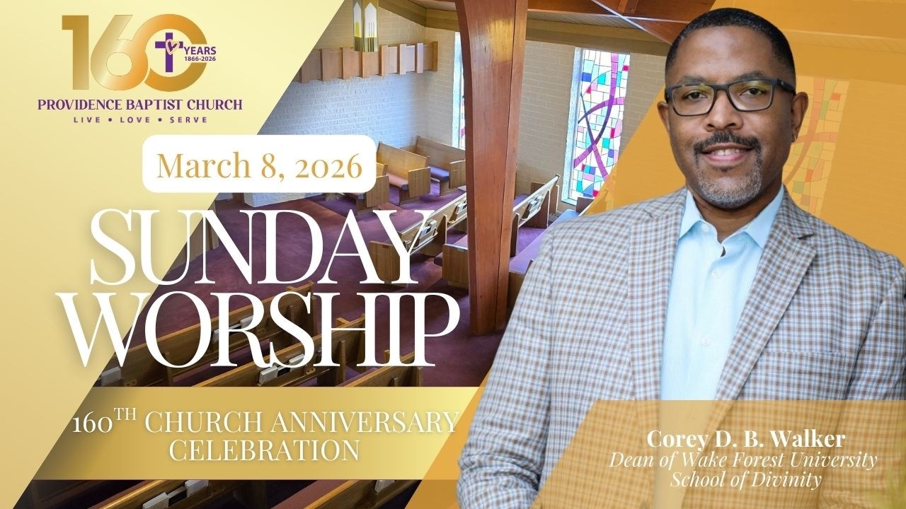 Sunday Worship Service - Providence Baptist Church