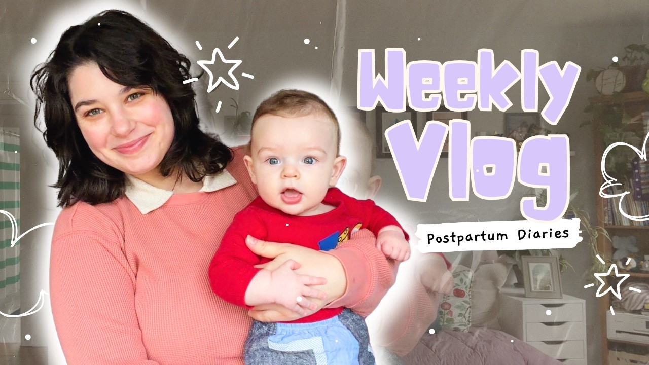 vlog | short and sweet, mom life, baby's first solids, returning to work