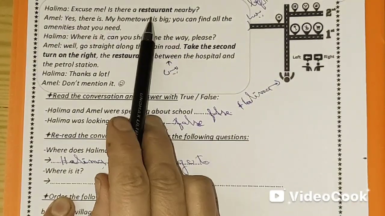 اختبار في اللغه الانجليزية 👌الخامسة  ابتدائي الفصل الثاني 🤗