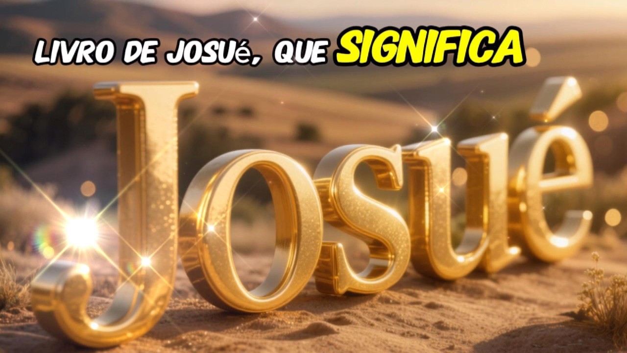 💡 Josué como você nunca viu — a conquista da promessa e a escolha que mudou uma geração💞