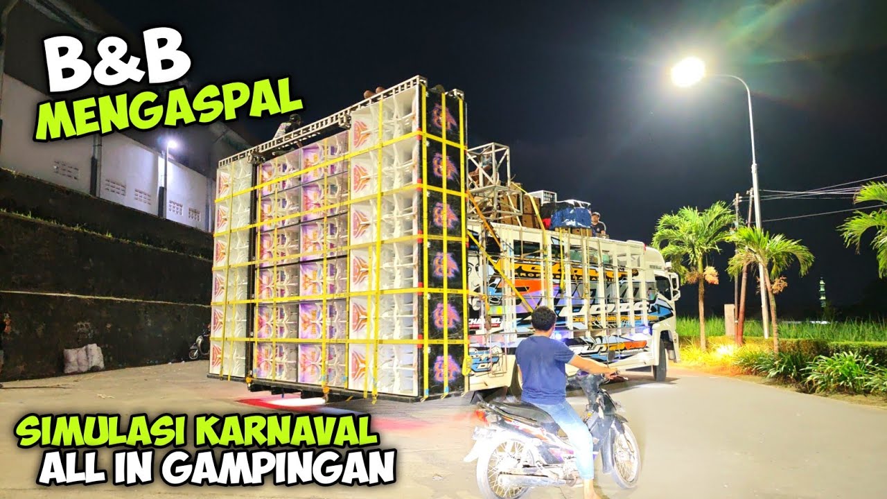 Wow Keren 🔥 BJ HUNTER x GIGATRON BREWOG Jalan Jalan simulasi Karnaval Gampingan 