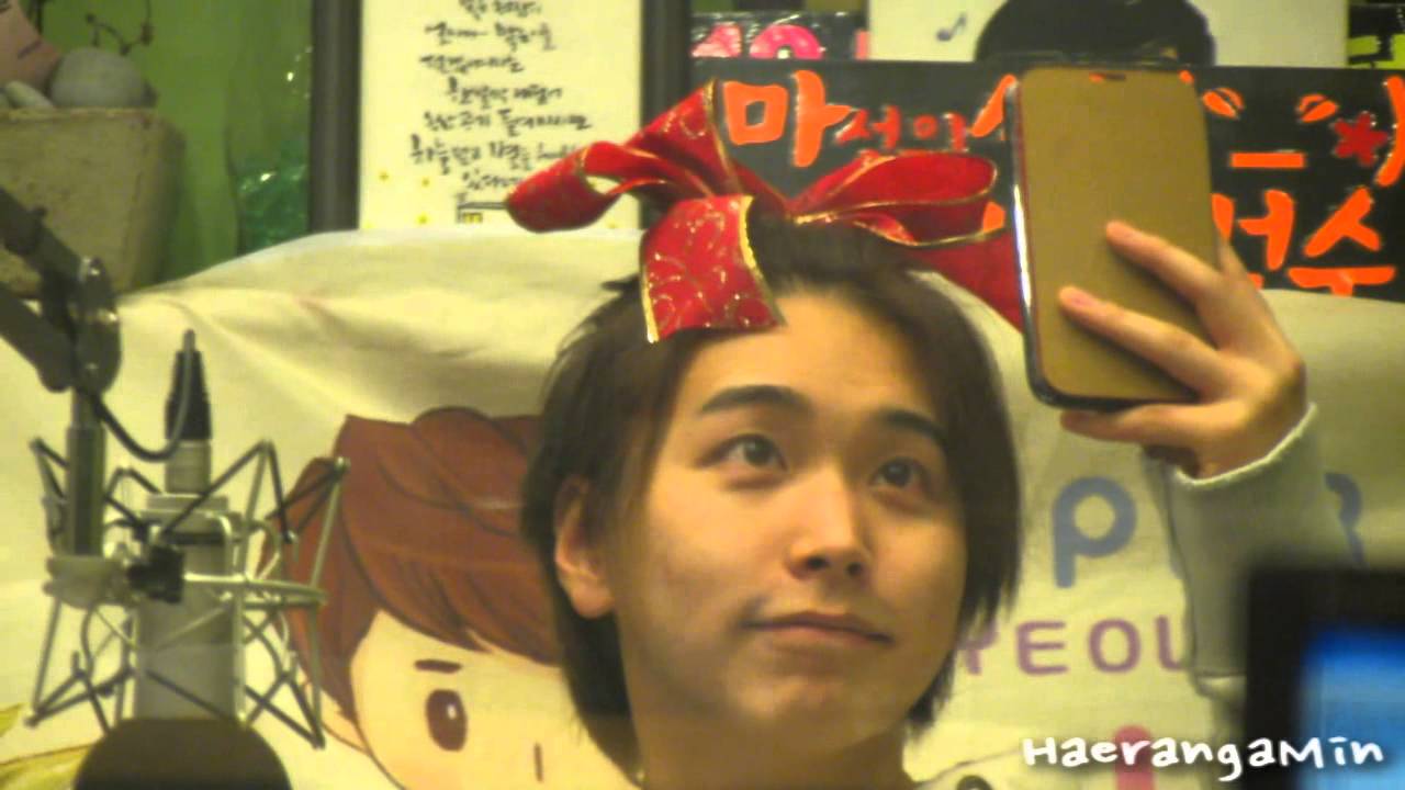 [Fancam] 121218 Sukira Sungmin - 밍선물 주세요~^0^