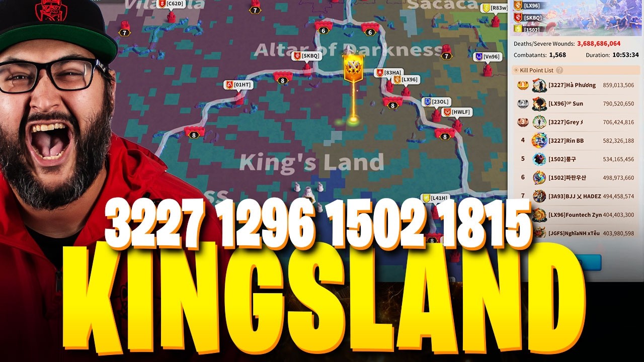 KINGSLAND FIGHTING! | 3227 1296 1502 1815 | Rise of Kingdoms