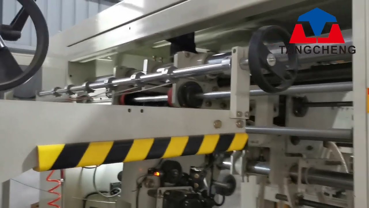 Automatic Casemaker, Corrugated Box Inline Flexo Folder Gluer System Machine