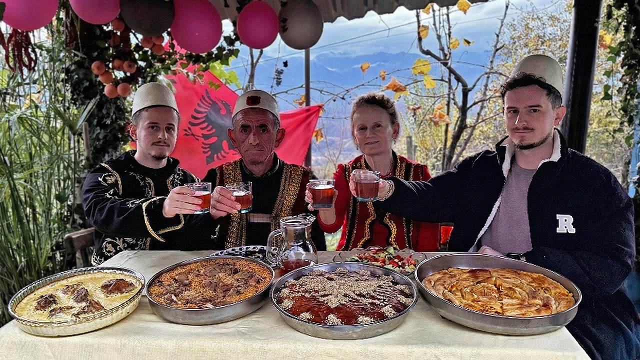 Happy 28–29 November 🇦🇱❤️ – Celebrating Albania’s Independence in the Village 🔥