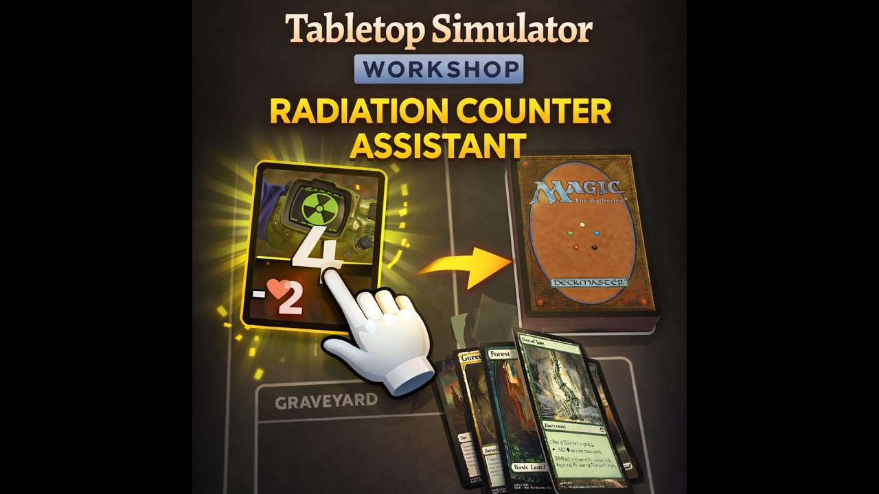 Radiation Helper for Tabletop Simulator MTG
