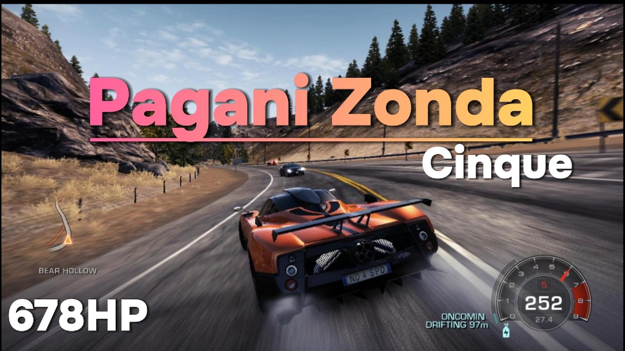 Pagani Zonda Cinque Solo Drive