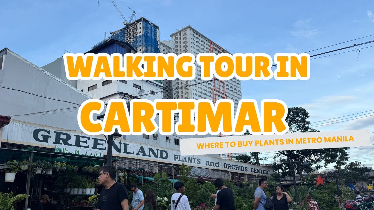 WALKING TOUR: CARTIMAR ( Where to buy plants around Metro Manila)