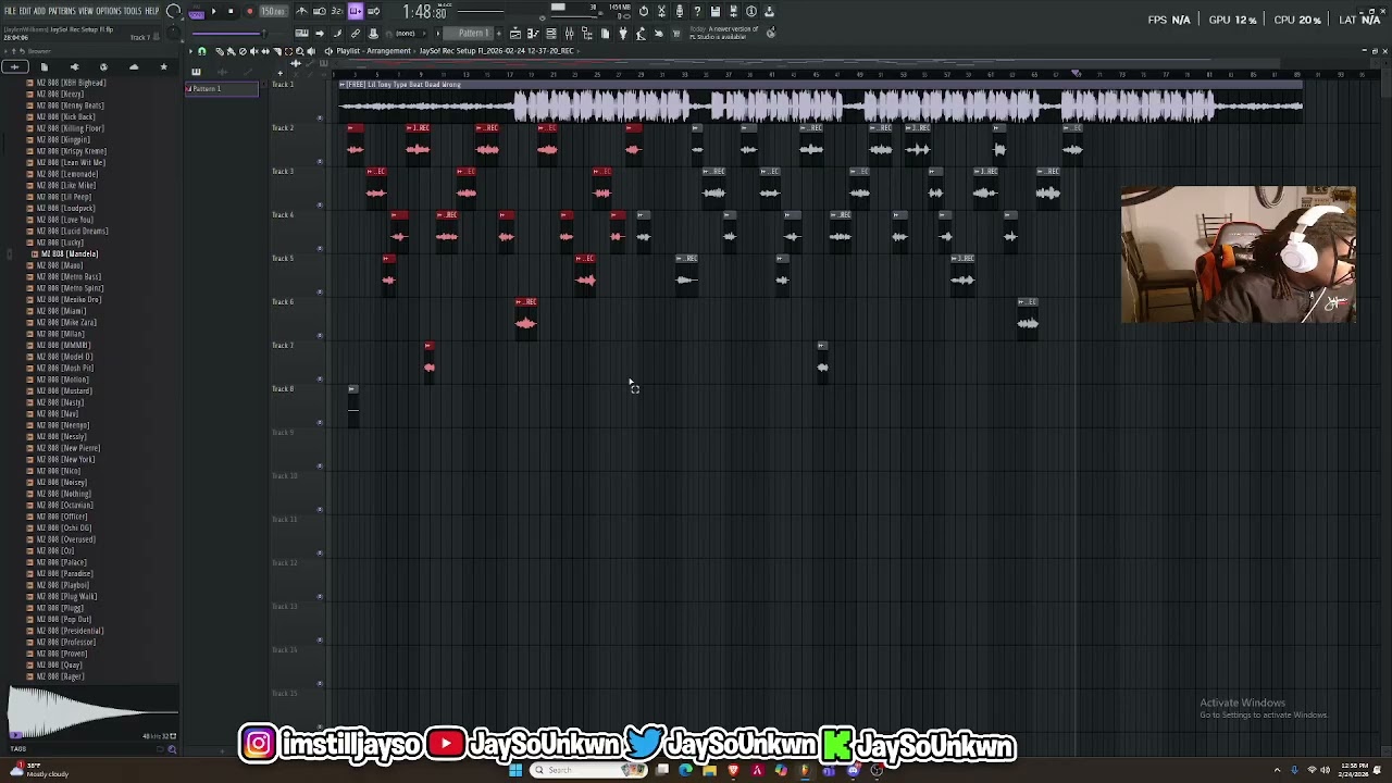 MAKING A SONG WIT THA GUYS| MUSIC | JaySo! On All Platforms| (Part 3/7)