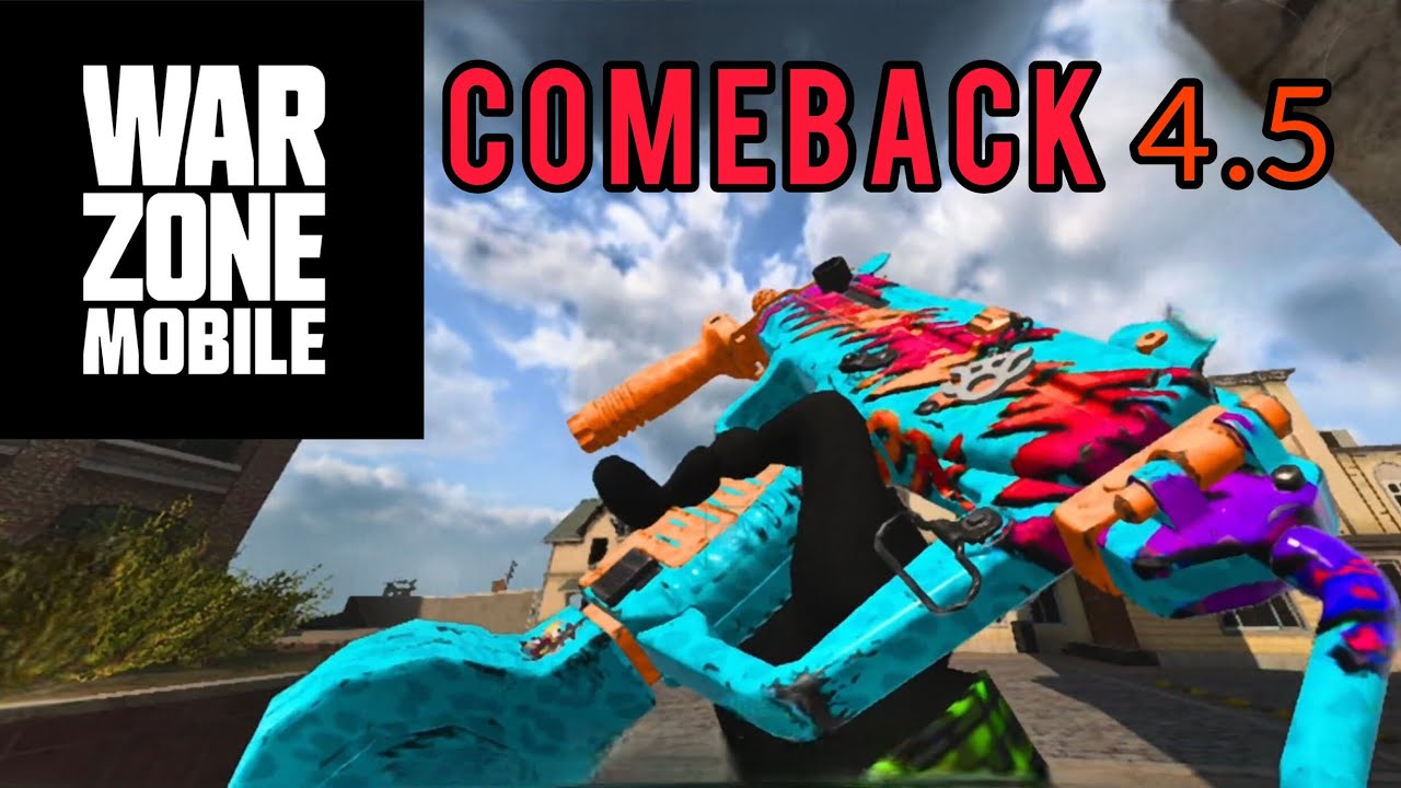 Warzone Mobile 4.5 Gameplay With Real Players