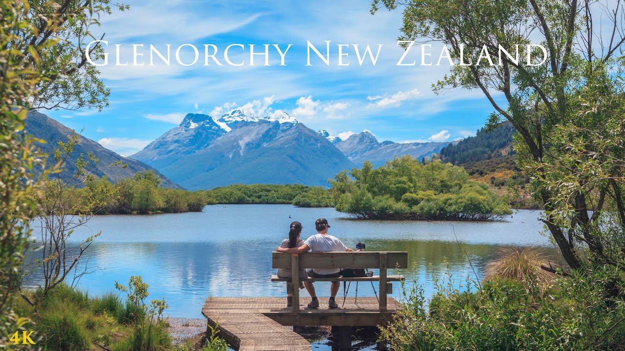 Glenorchy Town Centre Walk Tour 2024 | New Zealand Walking Tour 4K | New Zealand Paradise
