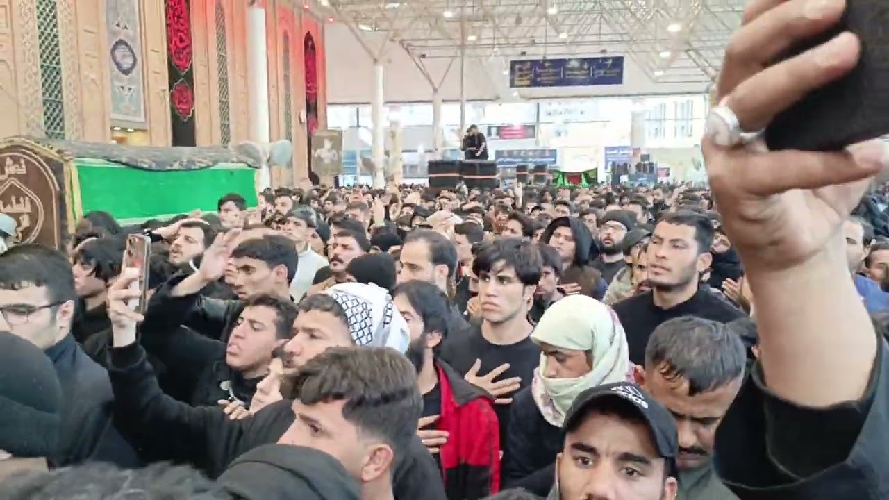 تشيع الزهراء عليها السلام - موكب الاحزان أهالي السماوه