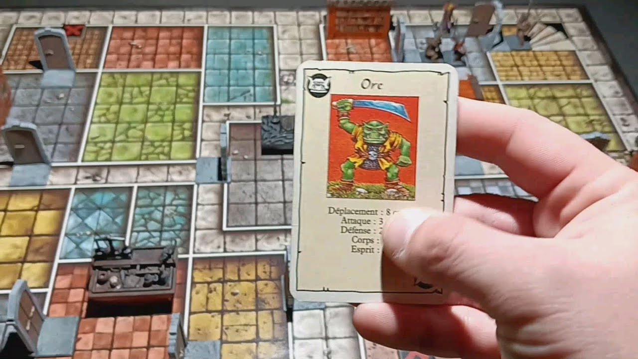 HEROQUEST - Chapitre 3 : Recherches dans le campement des orcs 😉