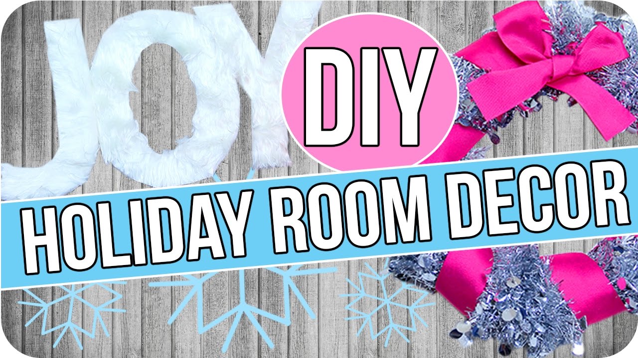 DIY Holiday Room Decor! Easy & Cheap!