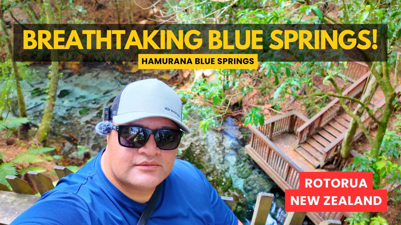 Exploring Hamurana Springs Rotorua: POV Walkthrough of New Zealand's Stunning Blue Springs