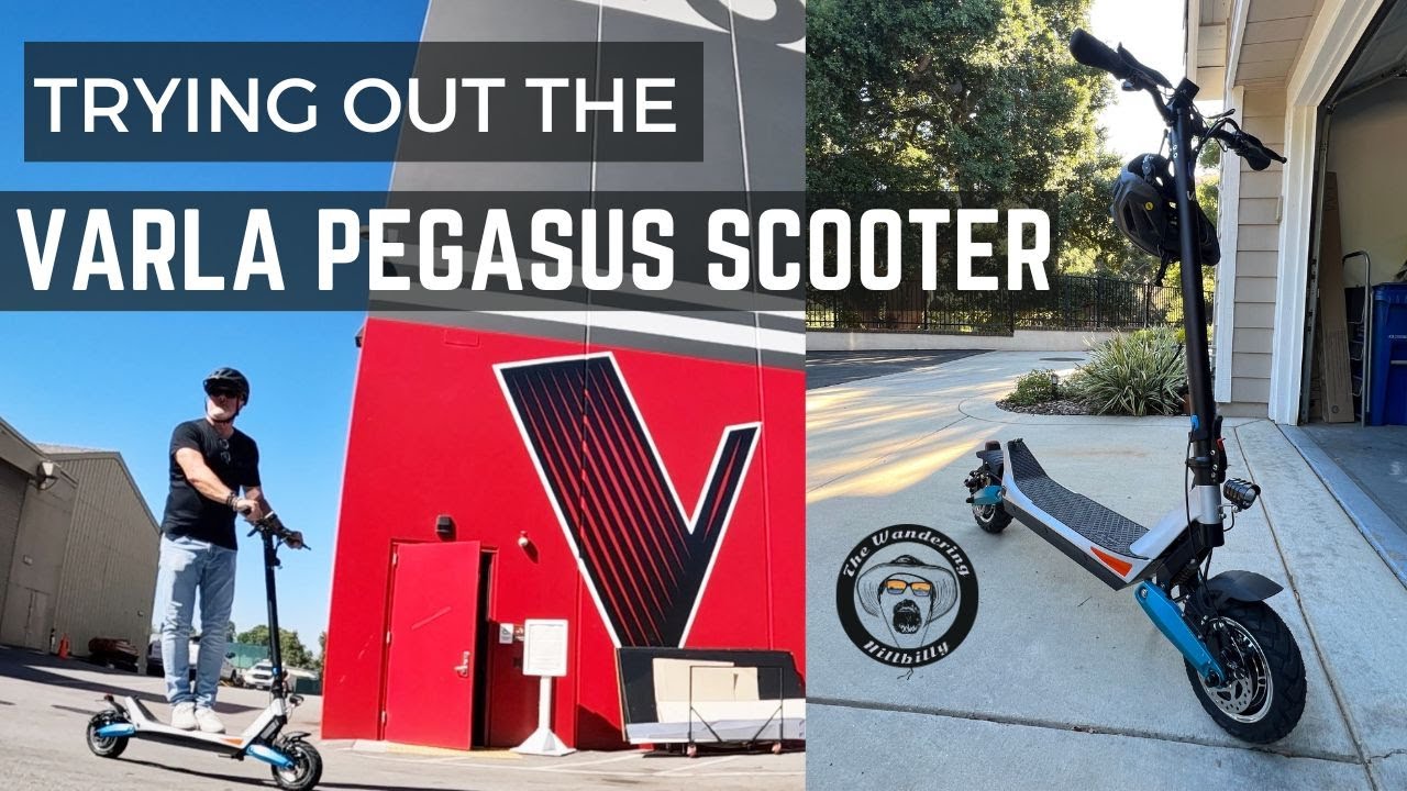 TRYING OUT THE VARLA PEGASUS SCOOTER! - SCOOTERING AT UNIVERSAL STUDIOS AND MORE!!!