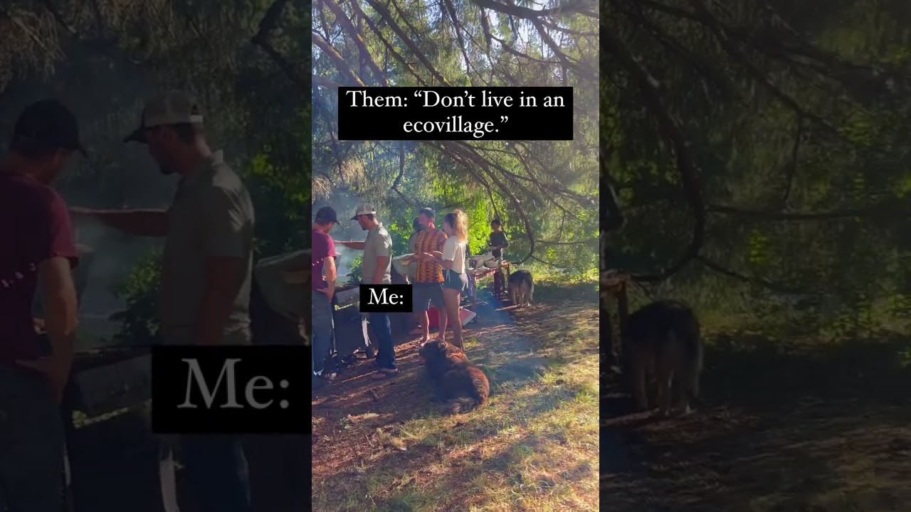 Don&rsquo;t live in an ecovillage they say